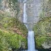 Image of double waterfall: Multnomah Falls